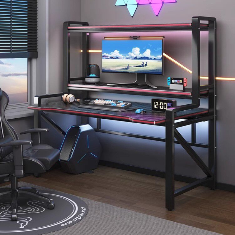 Esports Gaming School - Biurko komputerowe dla studenta do domu,