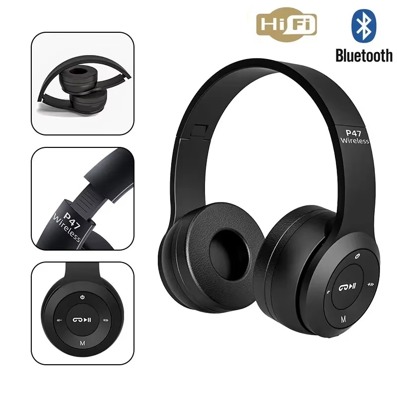 Esports Wireless Gaming Headset - Słuchawki stereo HIFI Bluetooth, składane, bezprzewodowe