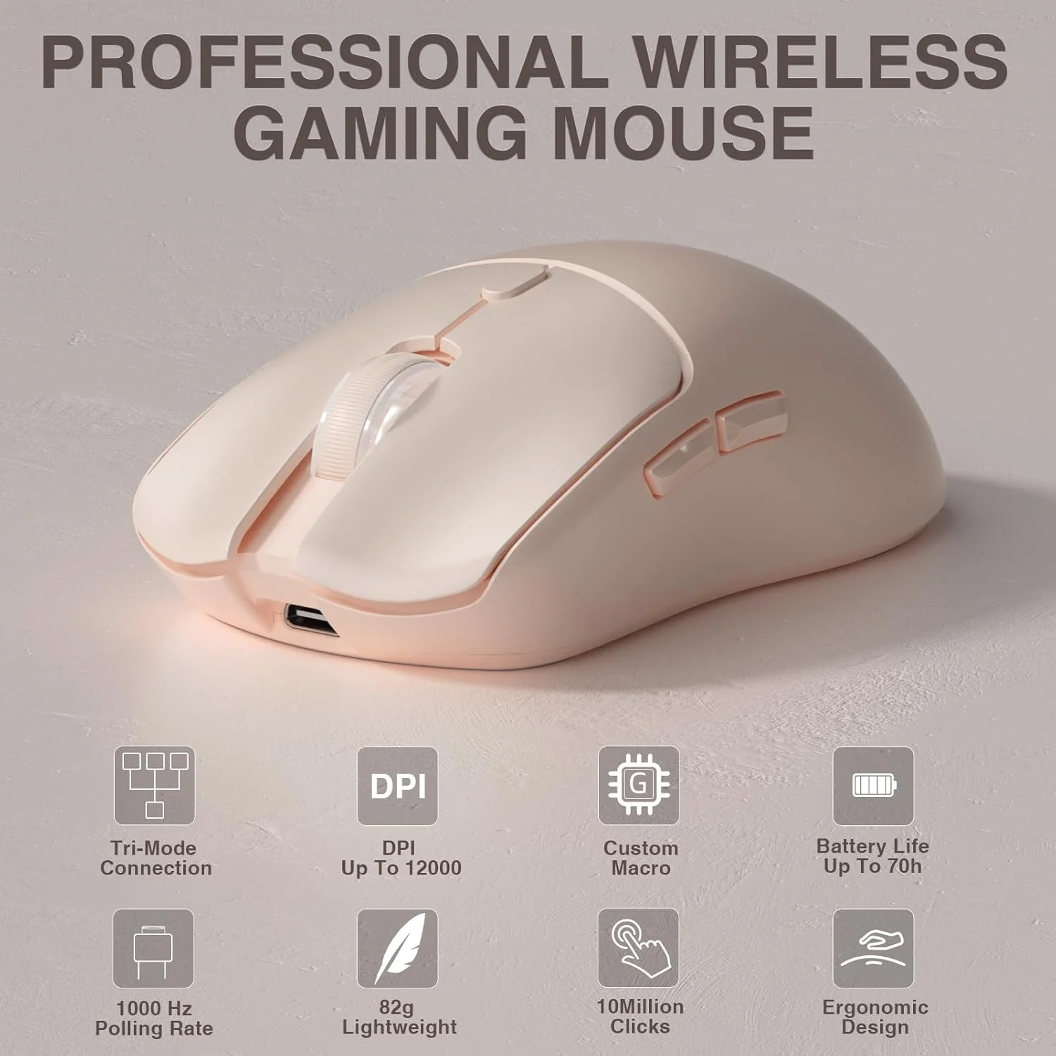 Esports Gaming Mouse - AULA SC580X Bezprzewodowa mysz gamingowa z