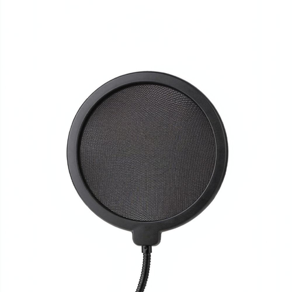 Pop Filter Streamer - Profesjonalny filtr przeciwprzepływowy do mikrofonu, podwójna