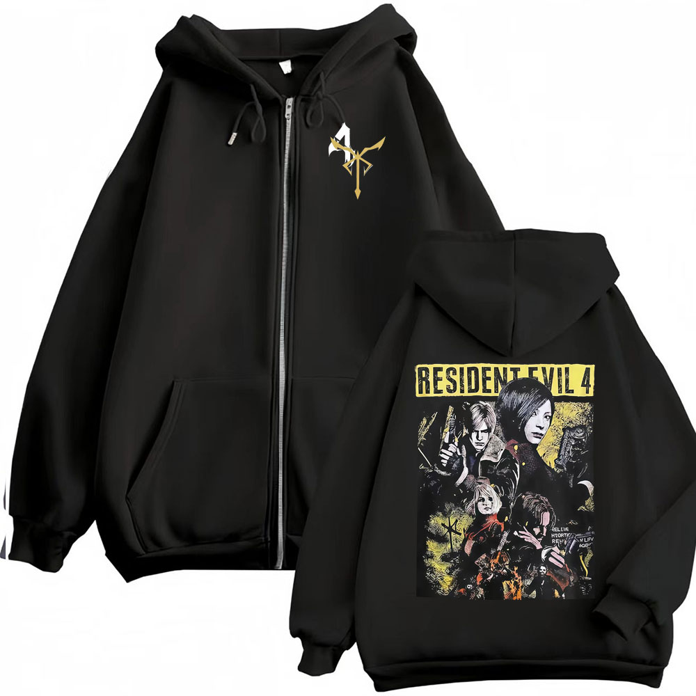 Esports Gaming Jacket - Bluzy z zamkiem Leon Kennedy Resident
