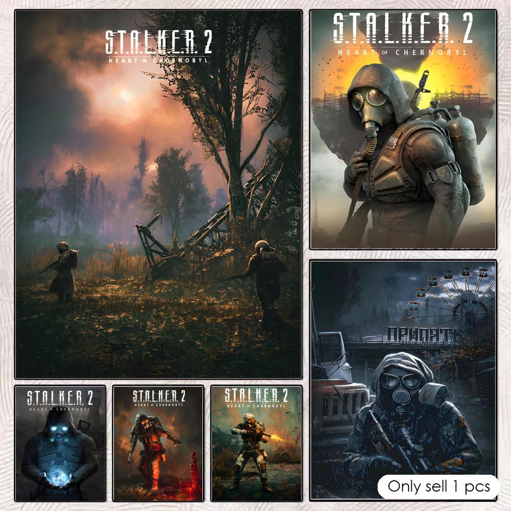 Esports And Gaming Lounge - S-S.T.A.L.K.E.R-R 2 H-H-HeartS Plakat Dekoracyjny na