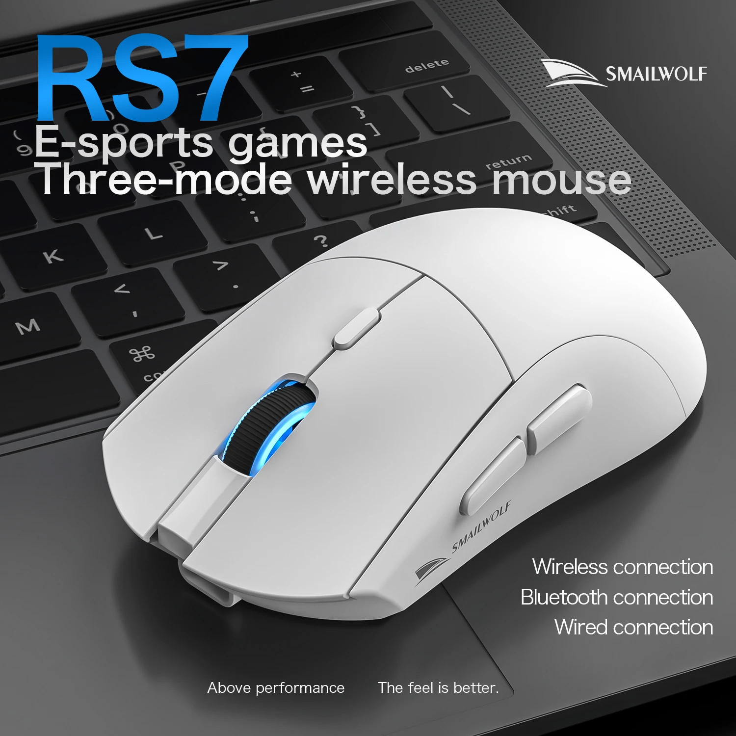 Mysz gamingowa SMAILWOLF RS7 B – Esports Gaming Business recenzja i cena