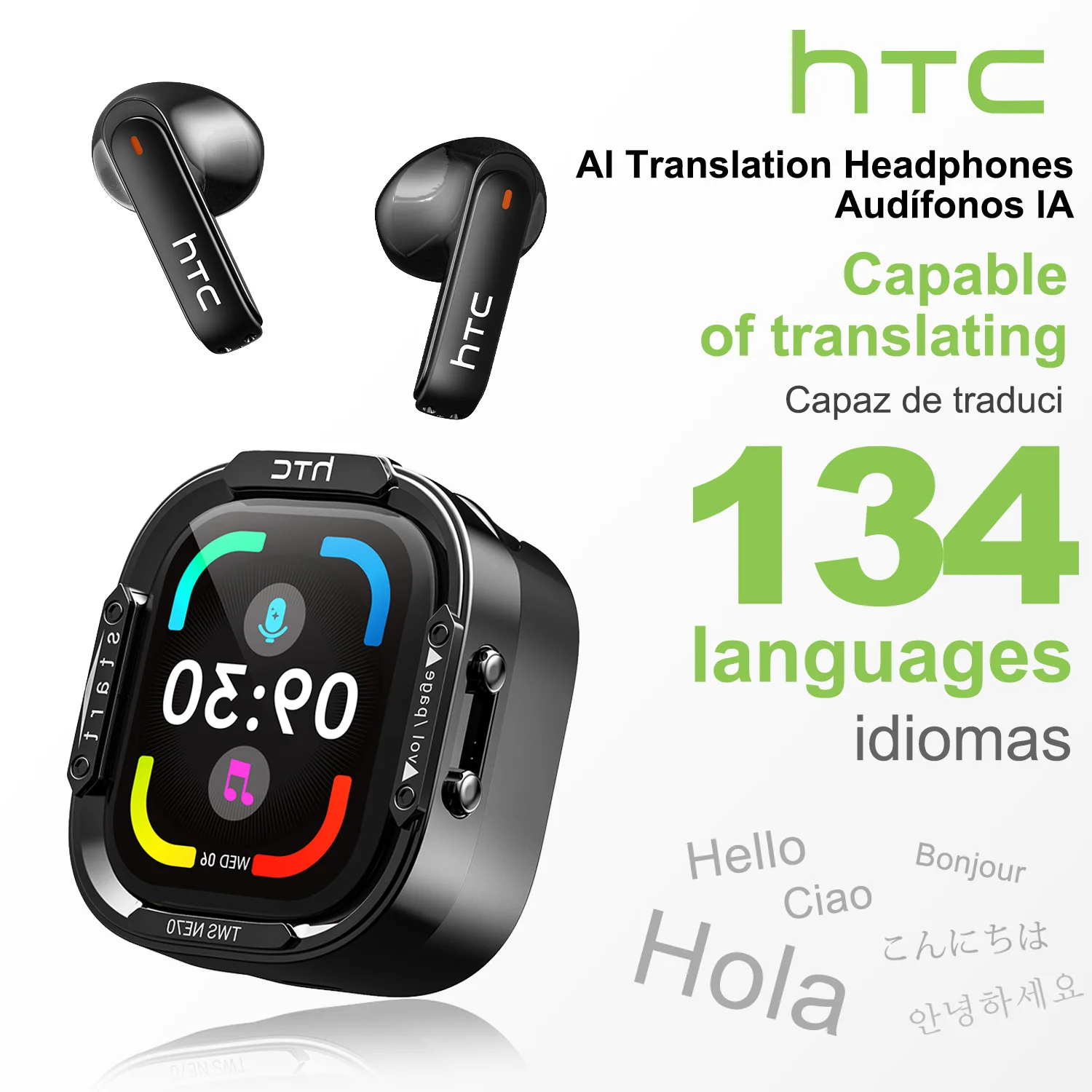 Słuchawki HTC NE70 Bluetooth V – Esports Wireless Gaming Headset recenzja i cena