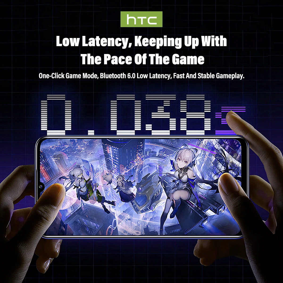 Słuchawki HTC NE70 Bluetooth V – Esports Wireless Gaming Headset recenzja i cena